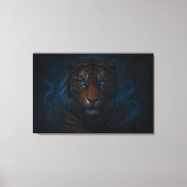 Fantasy White Tiger – Mystic Aura Series | ManJian Canvas Afdruk (Voorkant)
