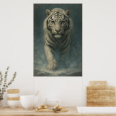 Fantasy White Tiger – Mystic Aura Series | ManJian Poster (Keuken)