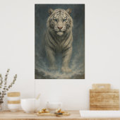 Fantasy White Tiger – Mystic Aura Series | ManJian Poster (Keuken)