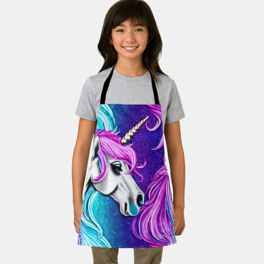 Fantasy White Unicorn Seamless Pattern Schort (Insitu)