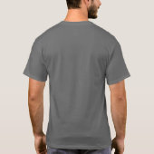 Fantasy Wild Natuur Wolf Paw Print T-shirt (Achterkant)