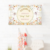 Fantasy wildflower fairy first Welcome sign Spandoek (Insitu)