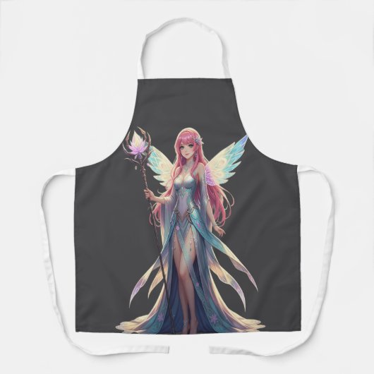 Fantasy Winged Apron – Cook with Magic Schort (Voorkant)
