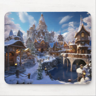 Fantasy Winter City Muismat