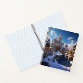 Fantasy Winter City Notitieboek (Binnen)