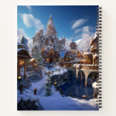Fantasy Winter City Notitieboek (Achterkant)