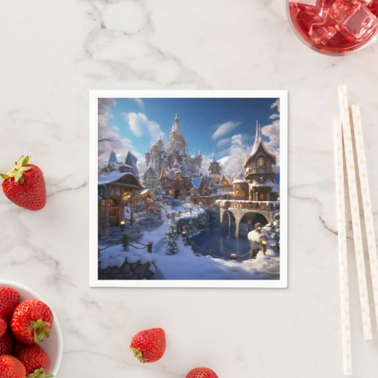 Fantasy Winter City Servet (Insitu)