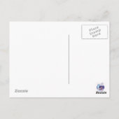 Fantasy Winter Unicorn en Foal Briefkaart (Achterkant)