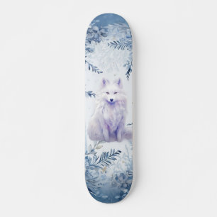 Fantasy Winter Witte Vos Skate Deck