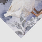 Fantasy Winterfee Goose Wonderland TMF26 Tissuepapier (Detail)