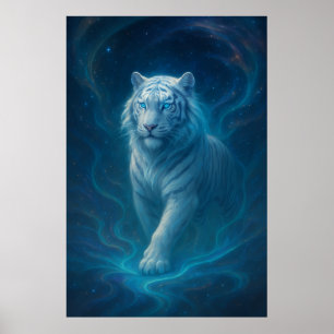 Fantasy Witte Tijger – Mystieke Aura Serie ManJi Poster