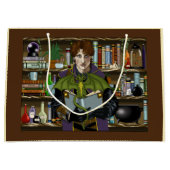 Fantasy Wizard Boeken Dragon Potions Groot Cadeauzakje (Voorkant)