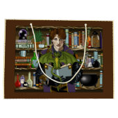 Fantasy Wizard Boeken Dragon Potions Groot Cadeauzakje (Achterkant)