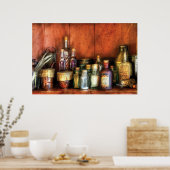 Fantasy - Wizard Ingrediënten Poster (Keuken)