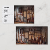 Fantasy - Wizard pet prototype lab Visitekaartje (Voorkant / Achterkant)