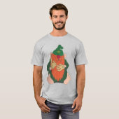 Fantasy Wizard T-Shirt van Loose Tangent Arts (Voorkant volledig)
