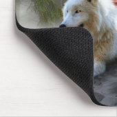 Fantasy Wolf en Girl Muismat (Hoek)