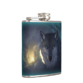 Fantasy Wolf Flask Heupfles (Rechts)