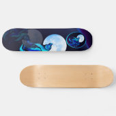 Fantasy Wolf Skateboard (Horizontaal)