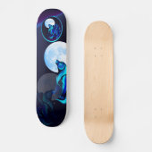 Fantasy Wolf Skateboard (Voorkant)