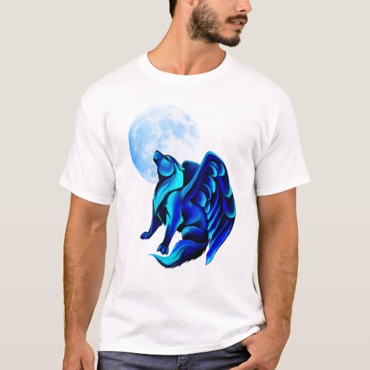 Fantasy Wolf T-Shirt (Voorkant)