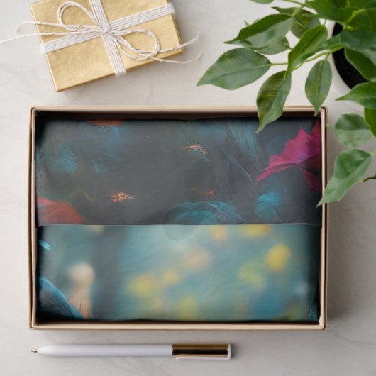 Fantasy Wolf Tissuepapier (Geschenk)