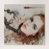 Fantasy Woman AI Generated Art Puzzle Legpuzzel (Horizontaal)