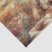 Fantasy Wonderland Hatter Hare Tea Time Decoupage Tissuepapier (Detail)