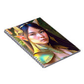 Fantasy Woodland Elf Notitieboek (Rechterzijde)