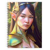 Fantasy Woodland Elf Notitieboek (Voorkant)