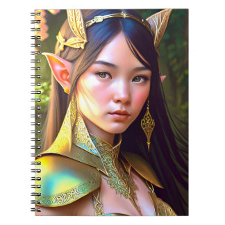 Fantasy Woodland Elf Notitieboek