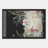 Fantasy Woodland Fairies en Elves Inpakpapier Vel (Voorkant 3)