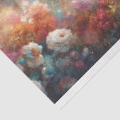 Fantasy Woodland Girl and Unicorn Decoupage  Tissuepapier (Detail)