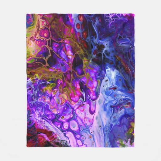 Fantasy World Fleece Deken (Voorkant)