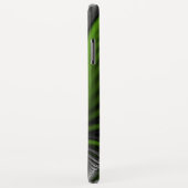 Fantasy World Green and Grey Abstract Fractal Art Case-Mate iPhone Case (Achterkant/rechts)