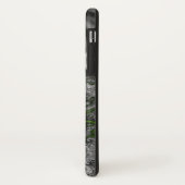 Fantasy World Green and Grey Abstract Fractal Art Case-Mate iPhone Case (Achterkant/links)