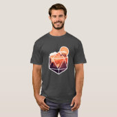 Fantasy World in Dice T-shirt (Voorkant volledig)