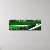 Fantasy World Malachit en Abstracte fractale kunst Canvas Afdruk (Voorkant)