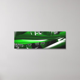 Fantasy World Malachit en Abstracte fractale kunst Canvas Afdruk