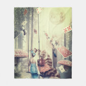 Fantasy World Pplaykaarten Fleece Deken (Voorkant)