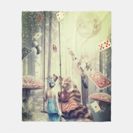 Fantasy World Pplaykaarten Fleece Deken