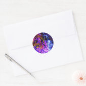 Fantasy World Ronde Sticker (Envelop)