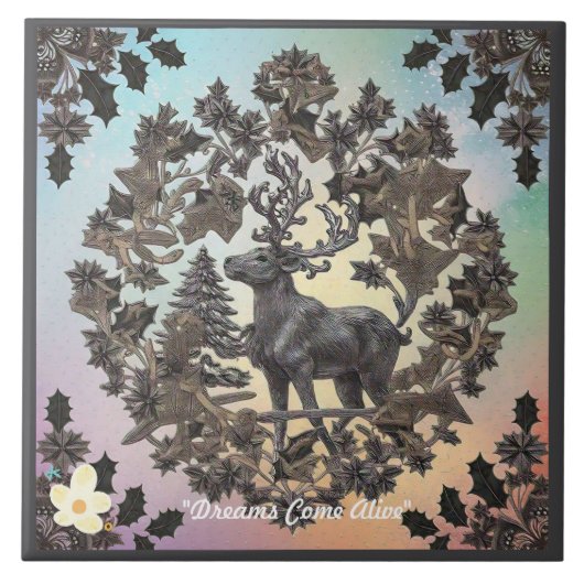 "Fantasy World" Tegeltje (Voorkant)