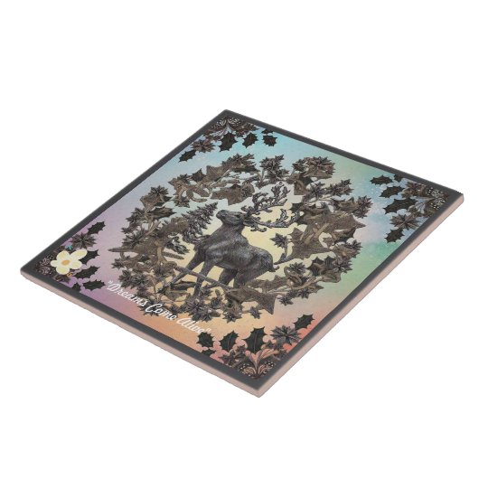 "Fantasy World" Tegeltje (Zijkant)