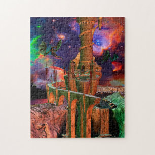 Fantasy Worlds Dragon Fight Legpuzzel