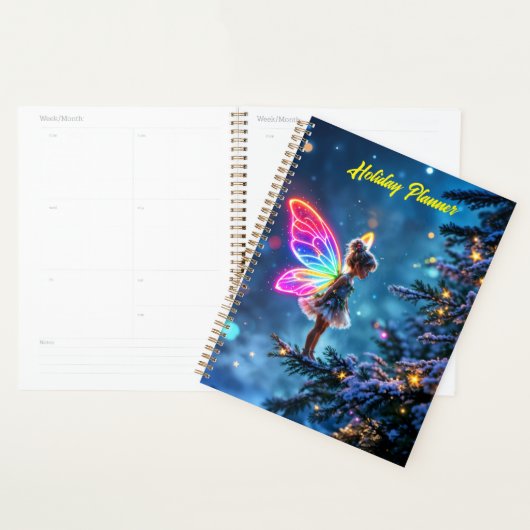 Fantasy Xmas fee sneeuwboom vakantie lichten Planner (Display)