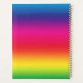 Fantasy Xmas fee sneeuwboom vakantie lichten Planner (Achterkant)