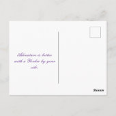 Fantasy Yorkshire Terrier Surreal Dog Art Briefkaart (Achterkant)