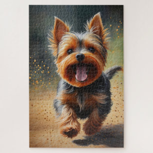 Fantasy Yorkshire Terrier Surrealistische Honden K Legpuzzel