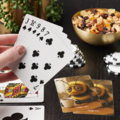 Fantasy Zachte Heel Moe Bee Pokerkaarten (Insitu)